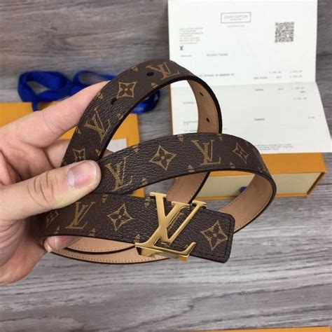 louis vuitton m9781|Louis Vuitton Initiales Monogram Women's Leather Belt / Model.